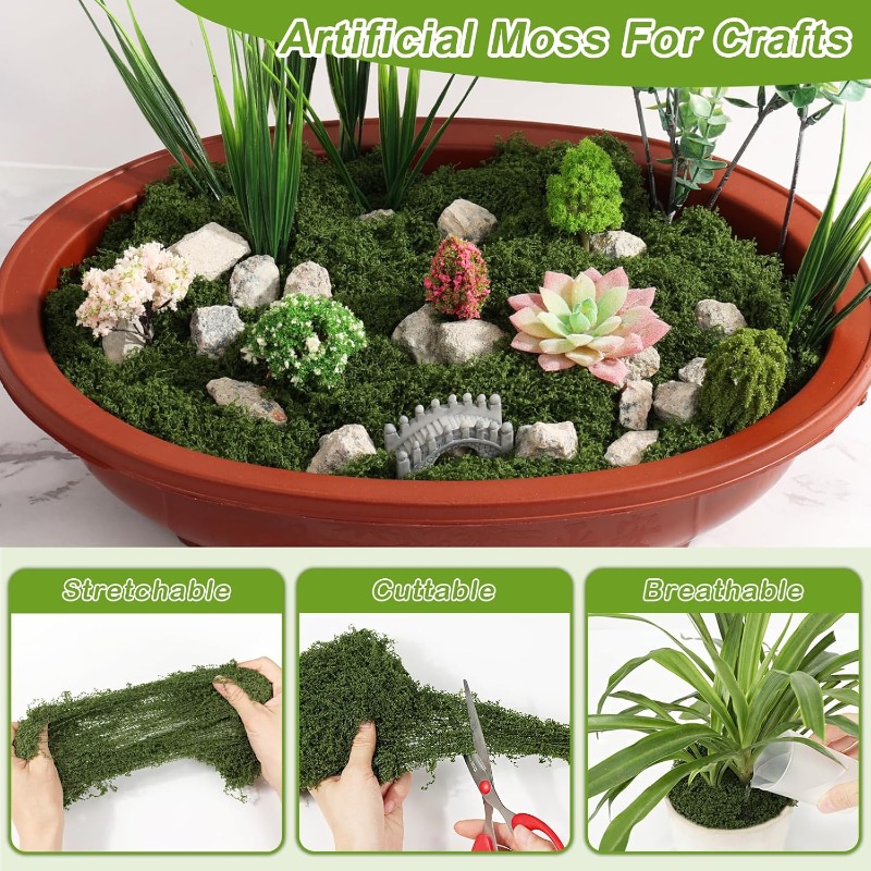 Musgo Artificial, Planta de Mu - Sphagnum Moss Dry reseña y precio